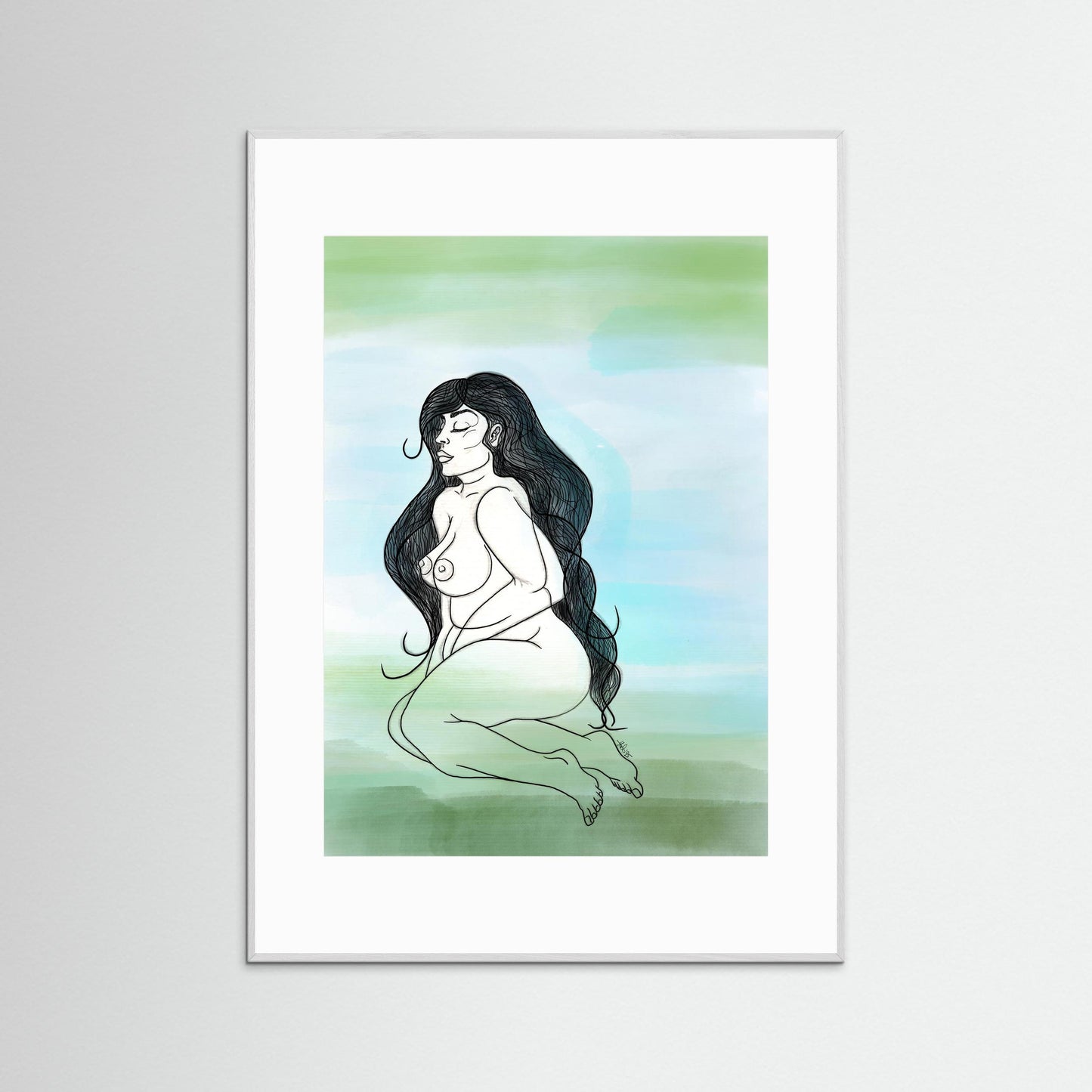 Art Print: She Curves