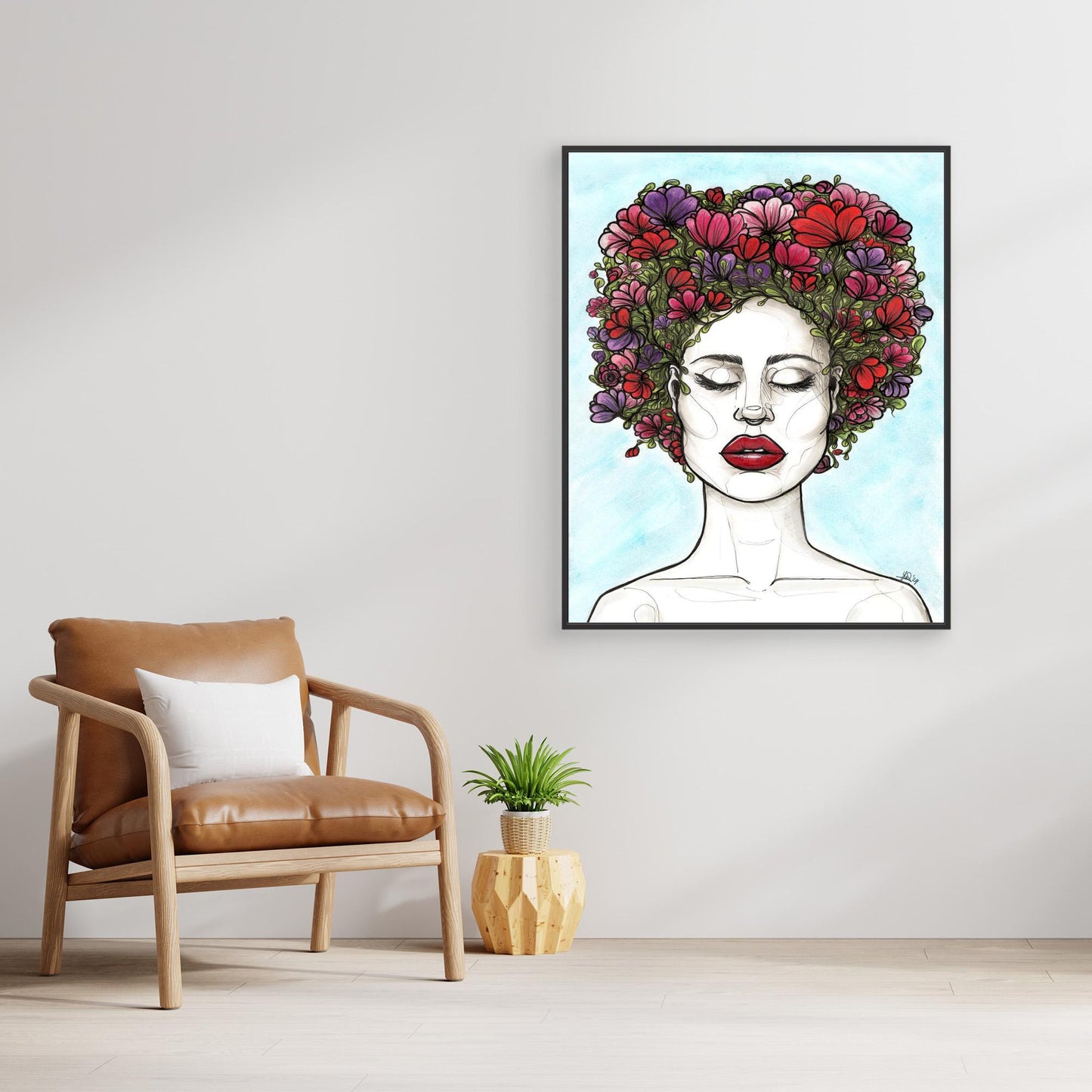 Canvas Print: The Rebirth of Eve (WW)