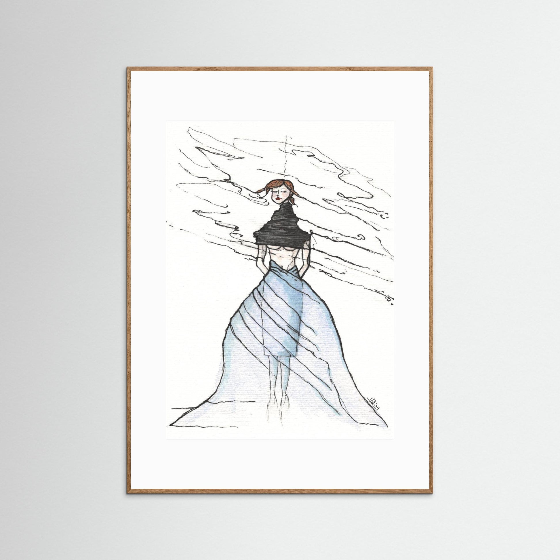 Art Print: Bound - A Transformational Journey Within