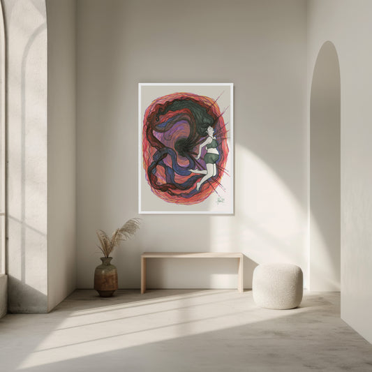 Canvas Print: Becoming - Motherhood (WW)