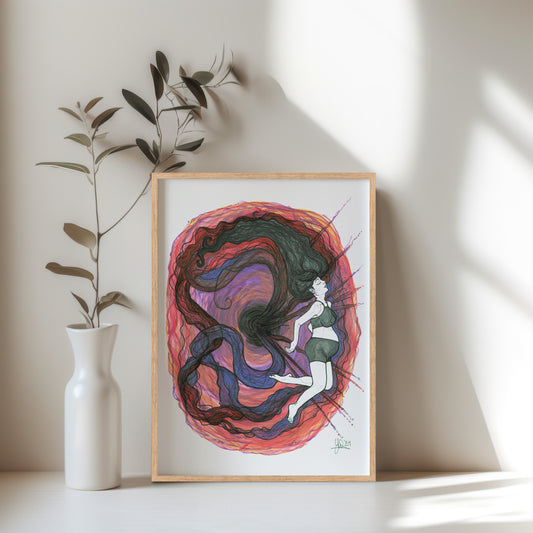 Canvas Print: Becoming - Motherhood