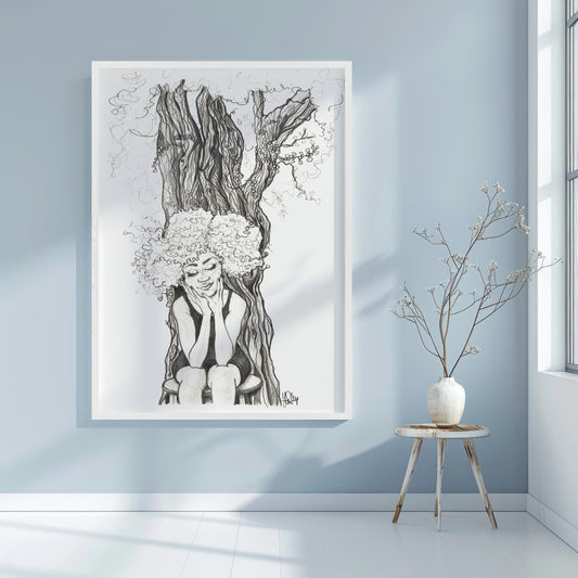 Canvas Print: Bijoux - Mother Earth (WW)