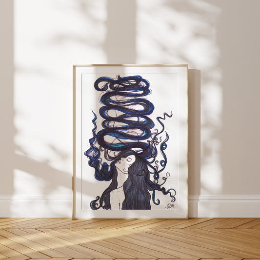 Art Print: Thought Shadows