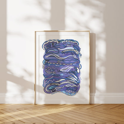 Art Print: Waves of Lust