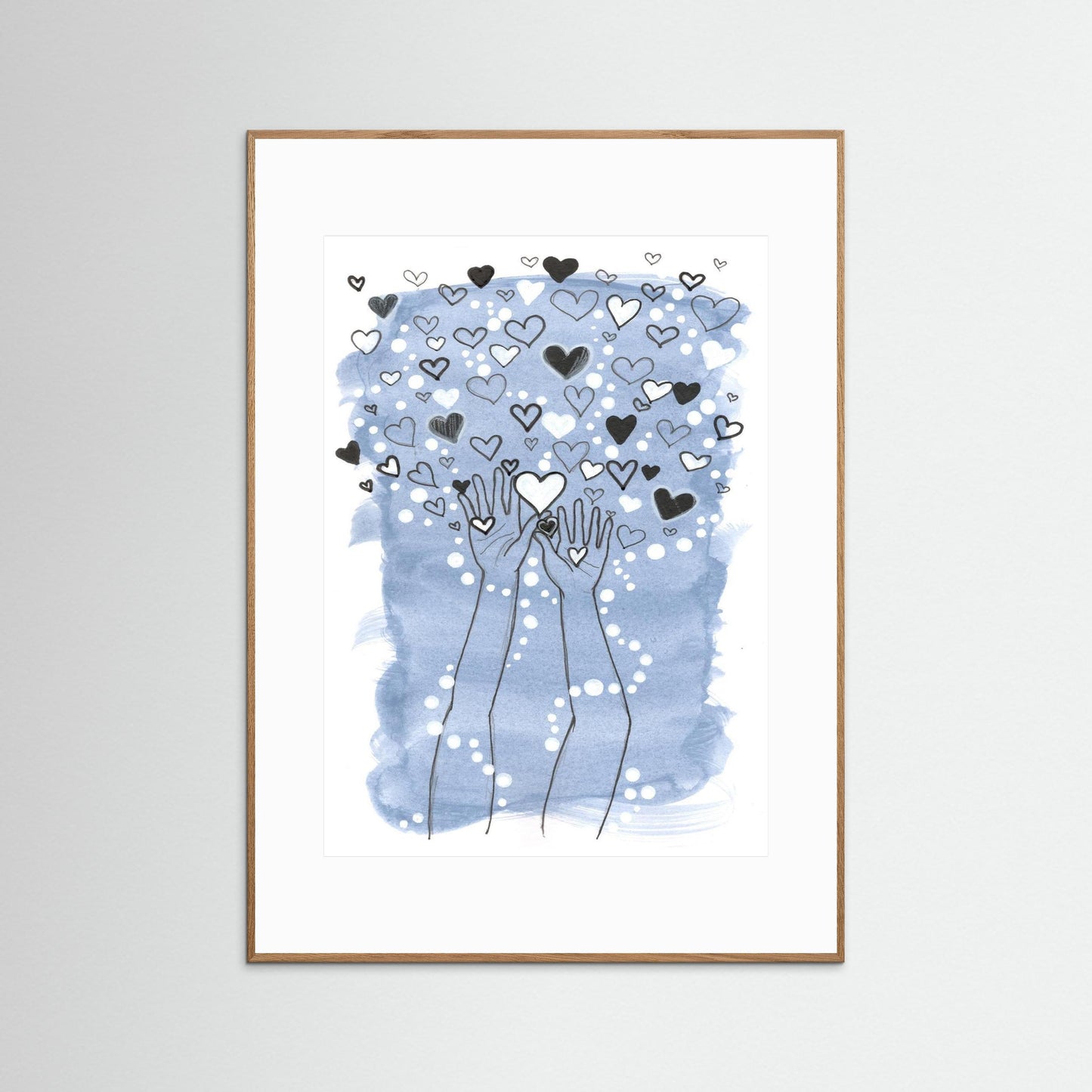 Art Print: Hold The Love