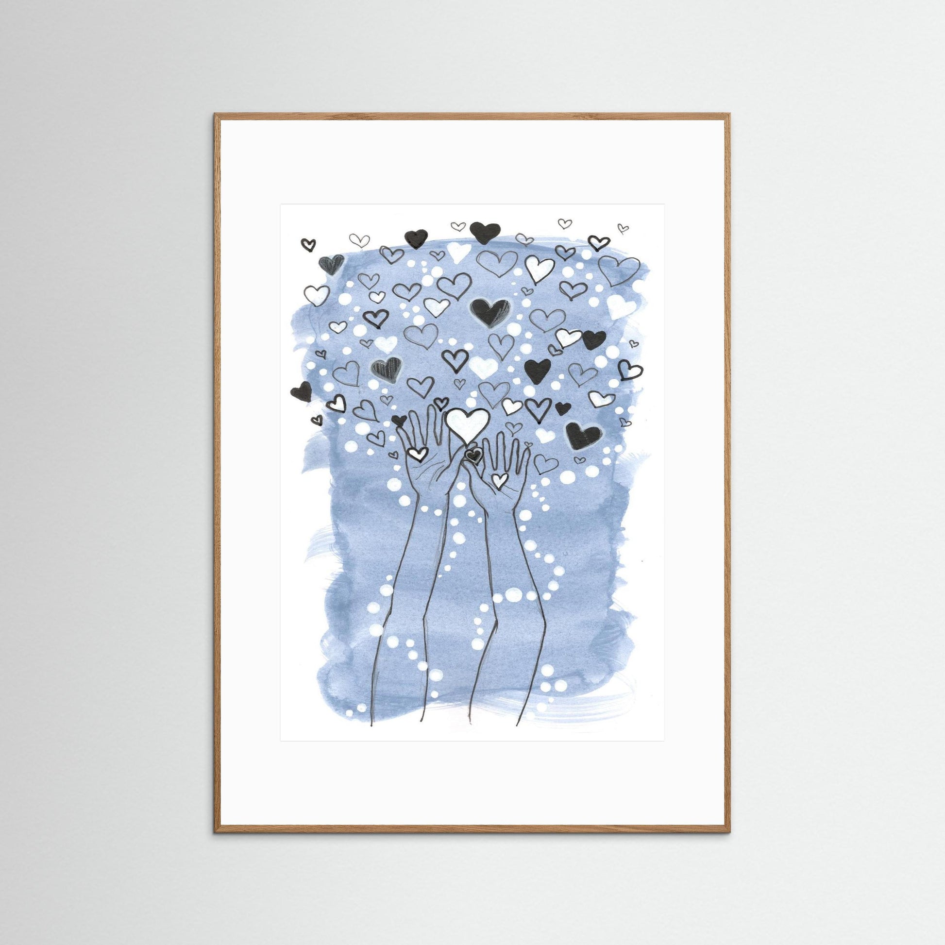 Art Print: Hold The Love