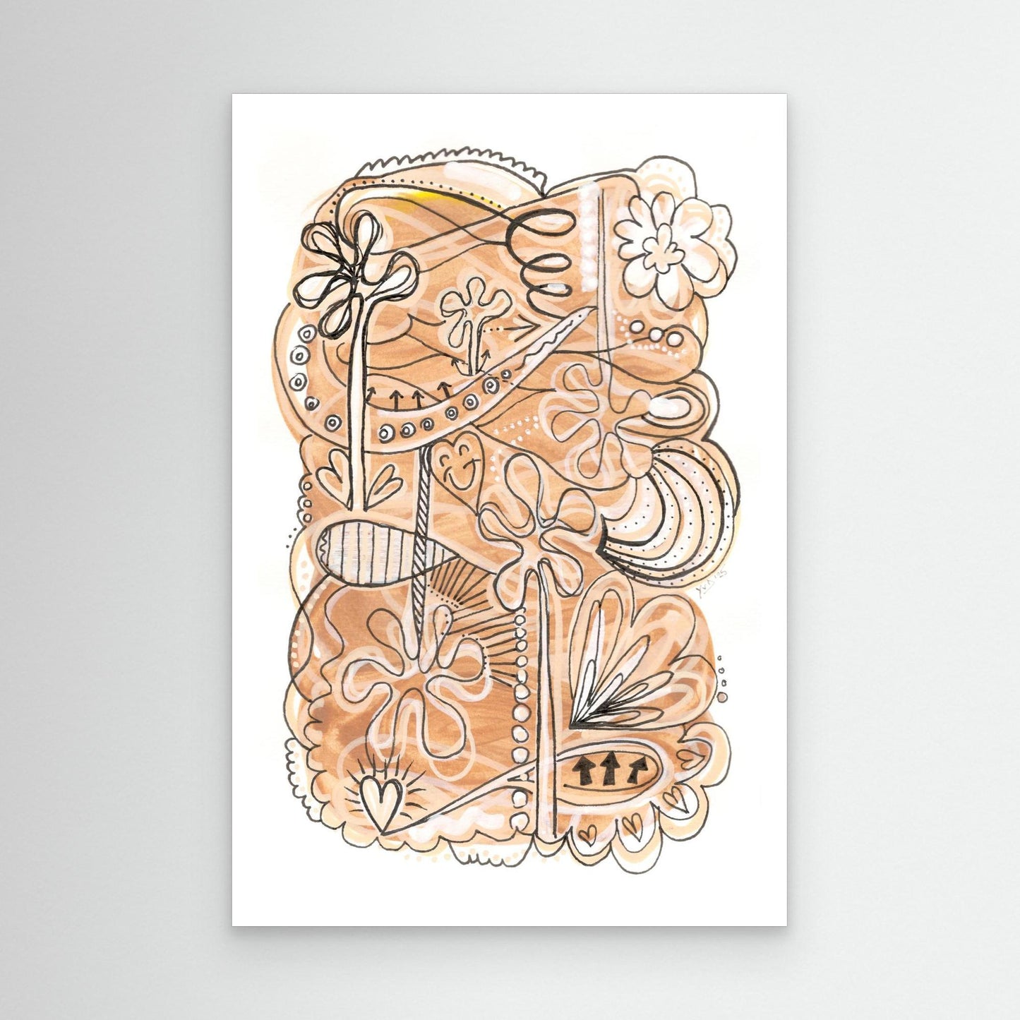 Canvas Print: Waves of Growth