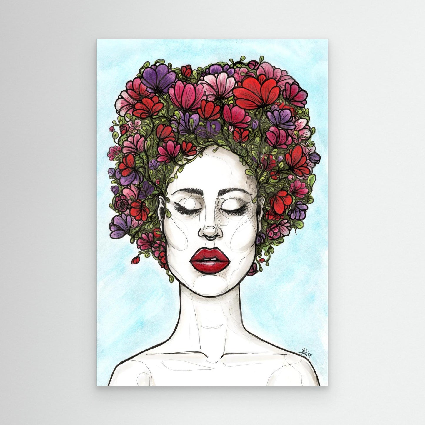 Canvas Print: The Rebirth of Eve