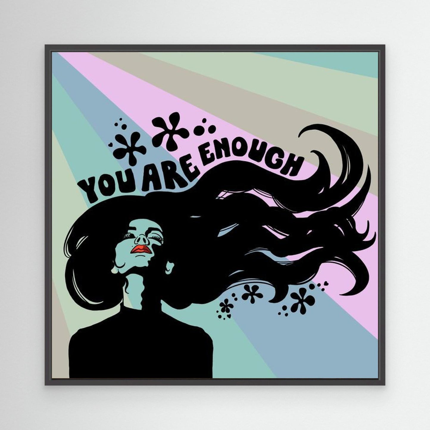 Canvas Print: You Are Enough (WW)