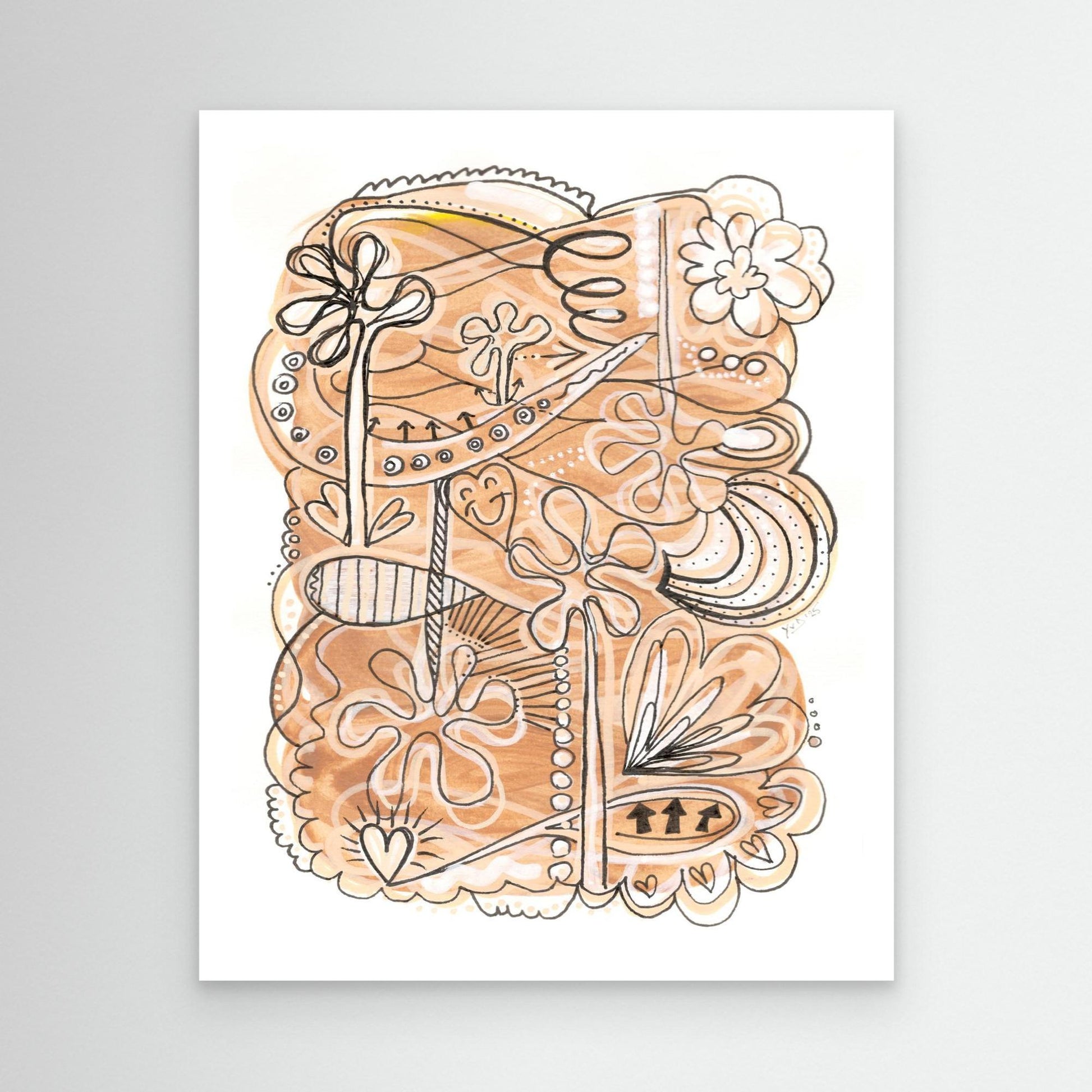 Canvas Print: Waves of Growth (WW)