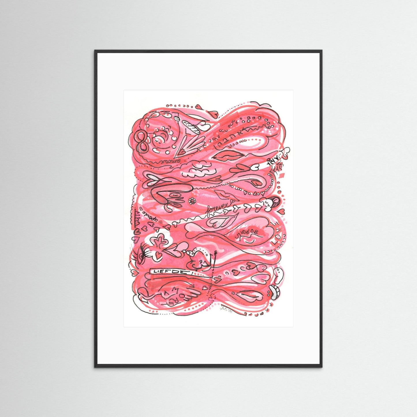 Art Print: Waves of Love