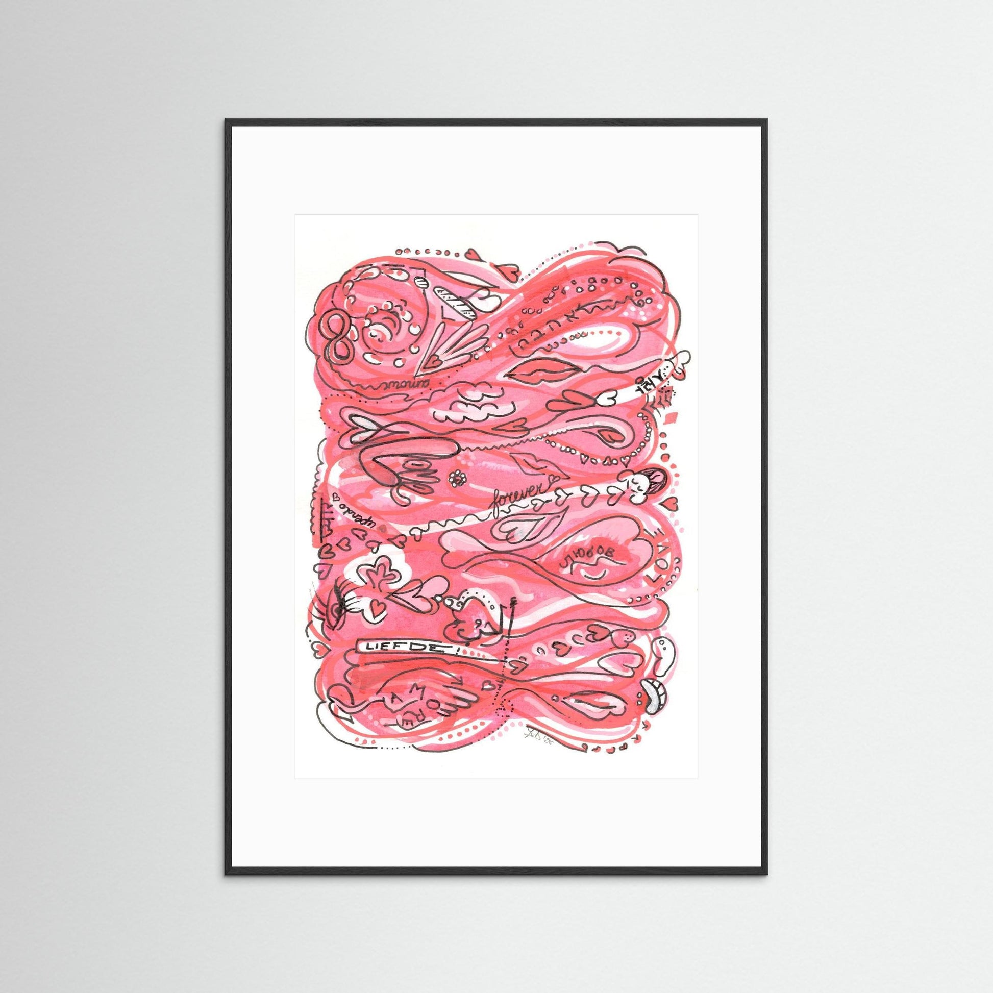 Art Print: Waves of Love