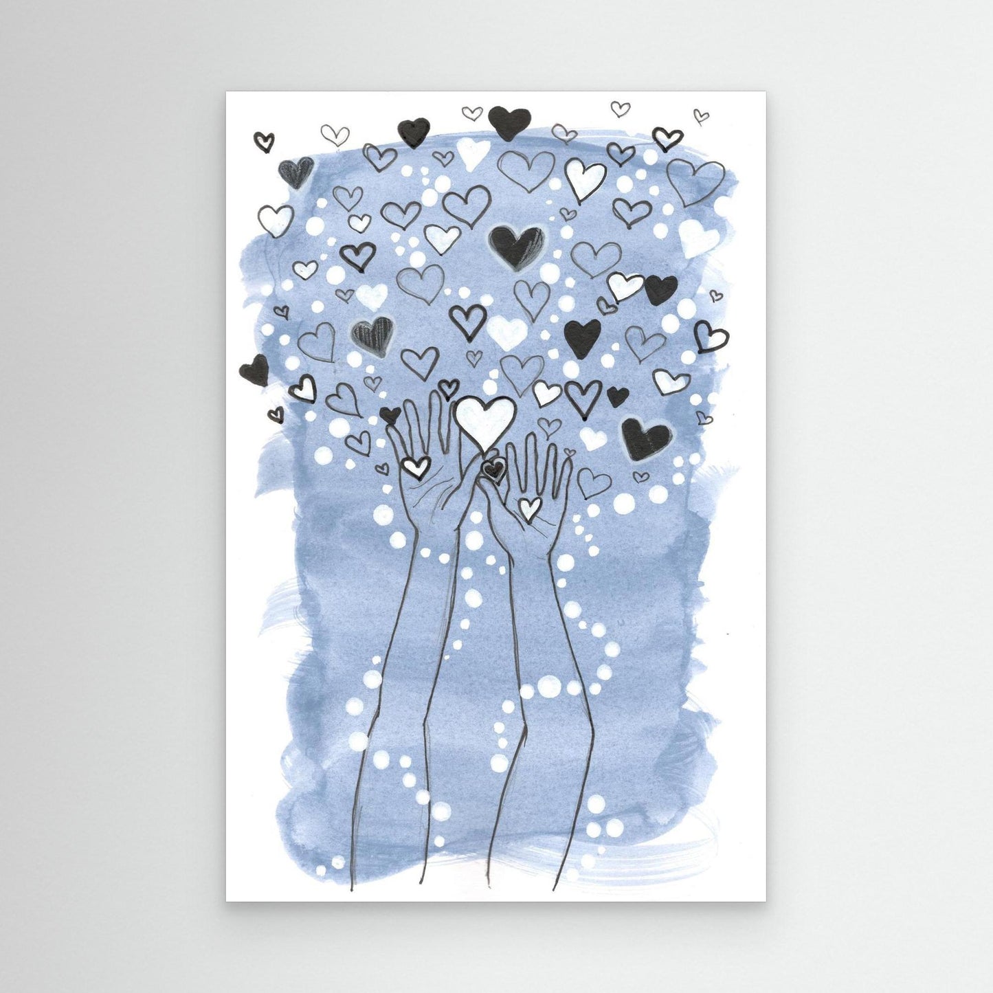 Canvas Print: Hold The Love