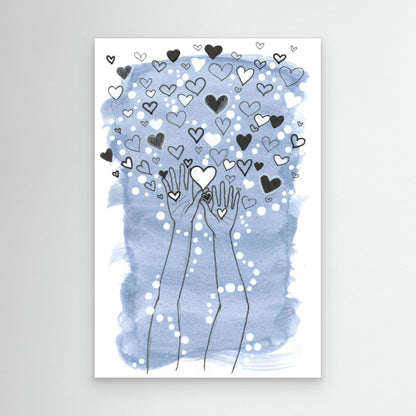 Canvas Print: Hold The Love