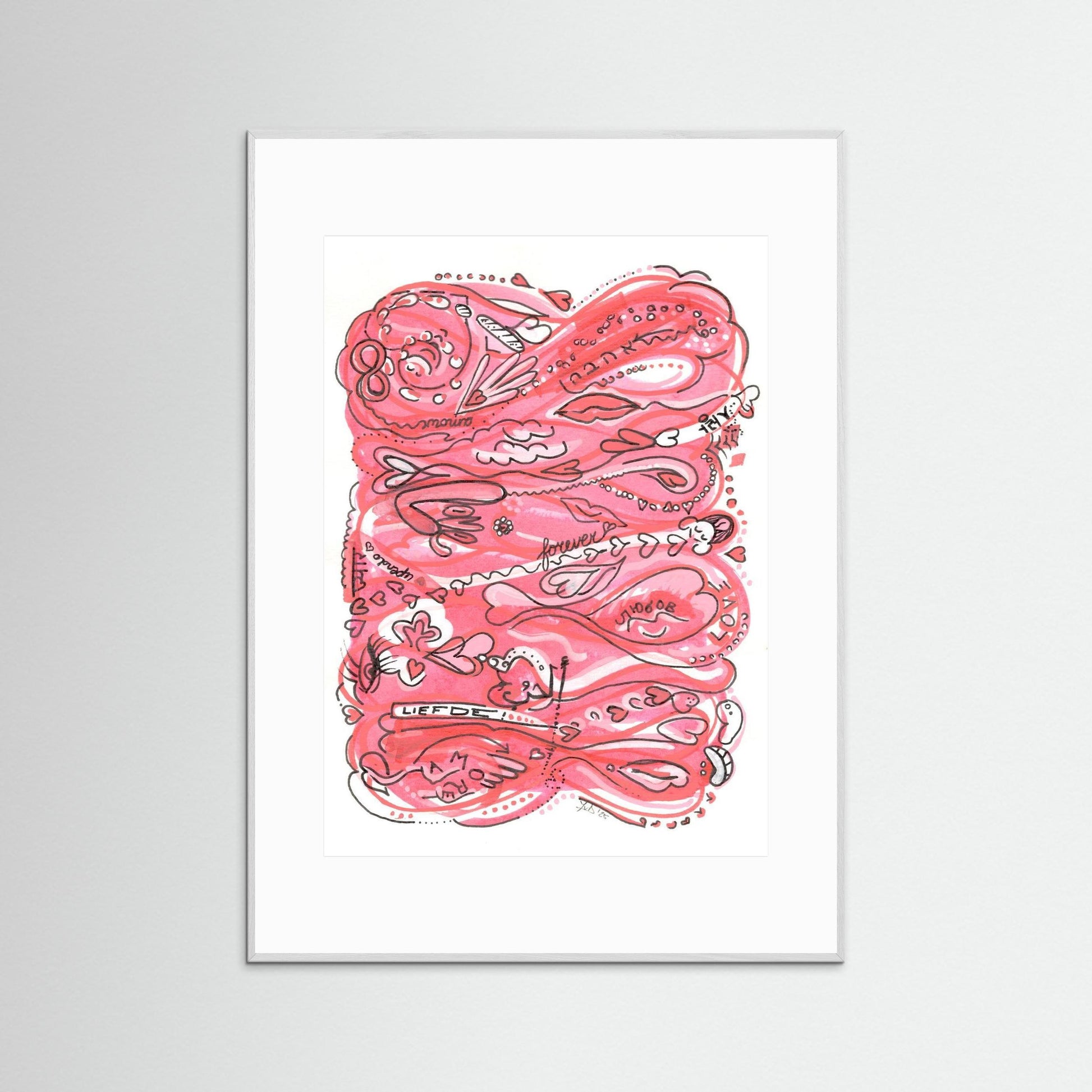 Art Print: Waves of Love