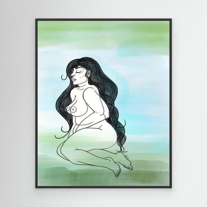 Canvas Print: She Curves (WW)