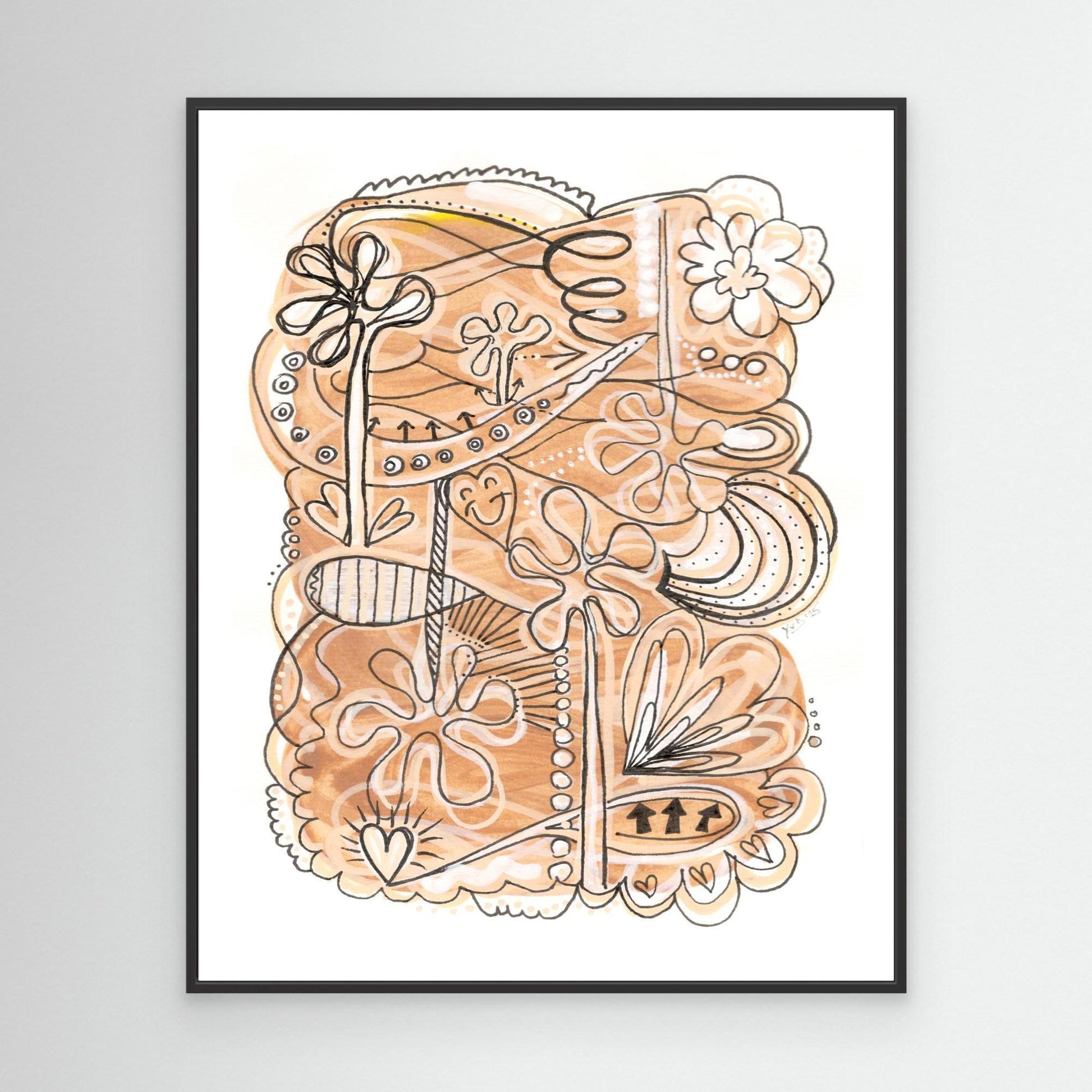 Canvas Print: Waves of Growth (WW)