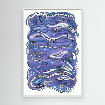 Canvas Print: Waves of Lust