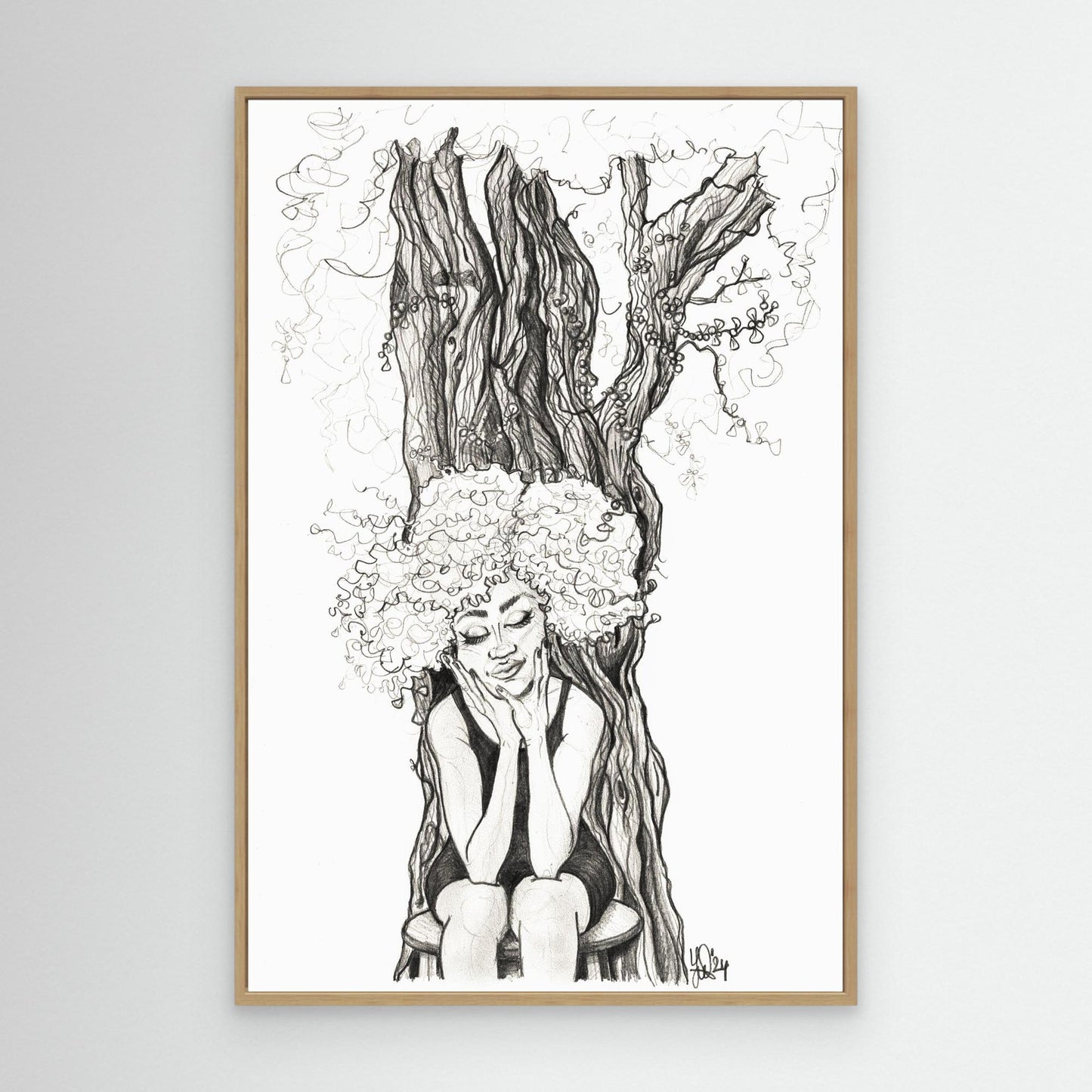 Canvas Print: Bijoux - Mother Earth