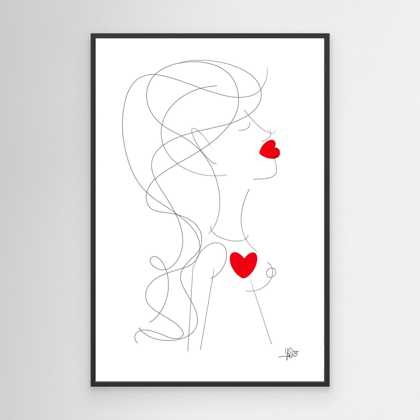 Canvas Print: Peace of Her