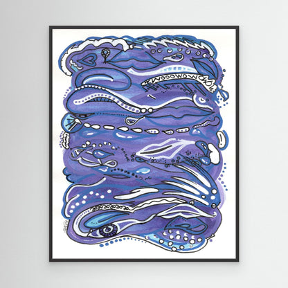 Canvas Print: Waves of Lust (WW)