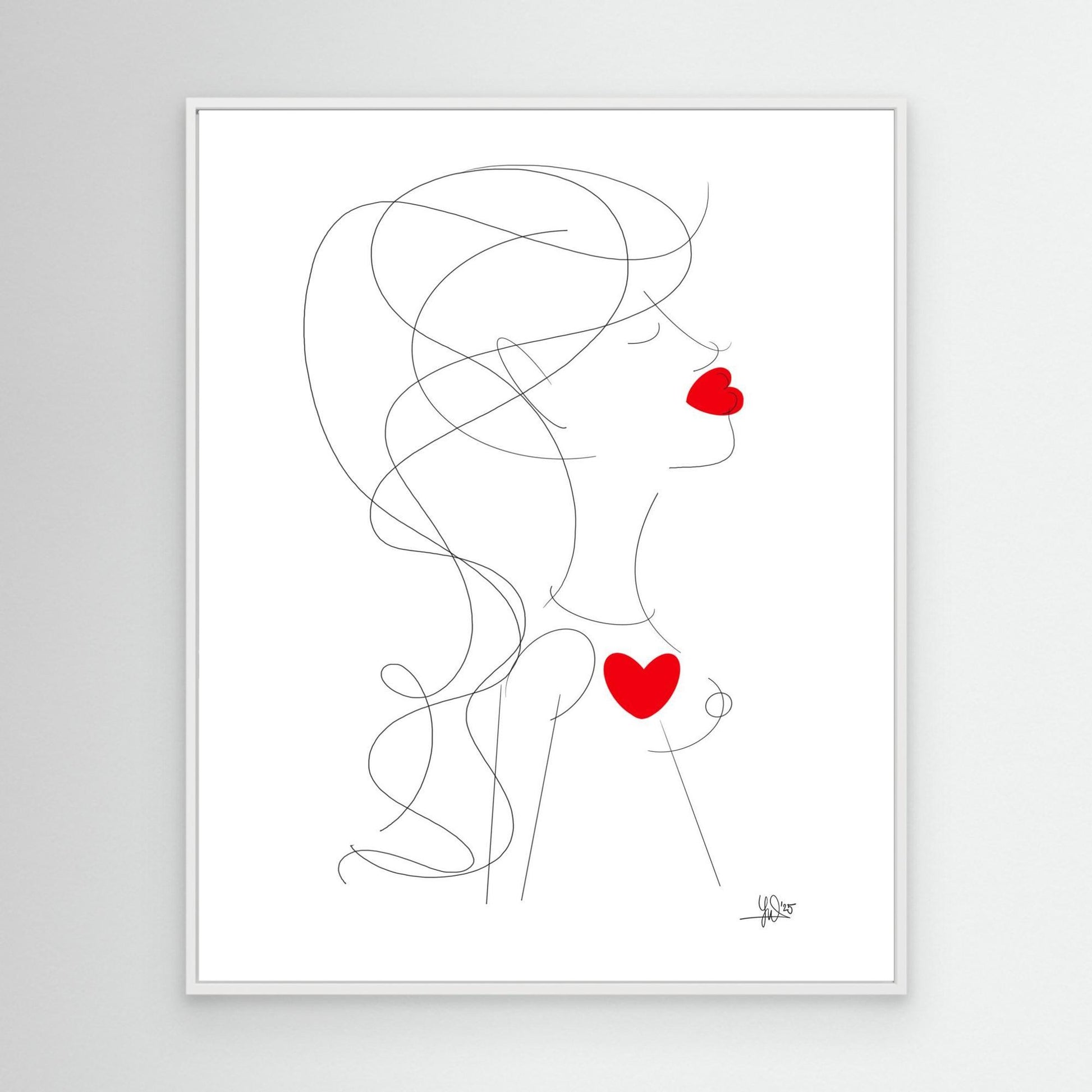 Canvas Print: Peace of Her (WW)