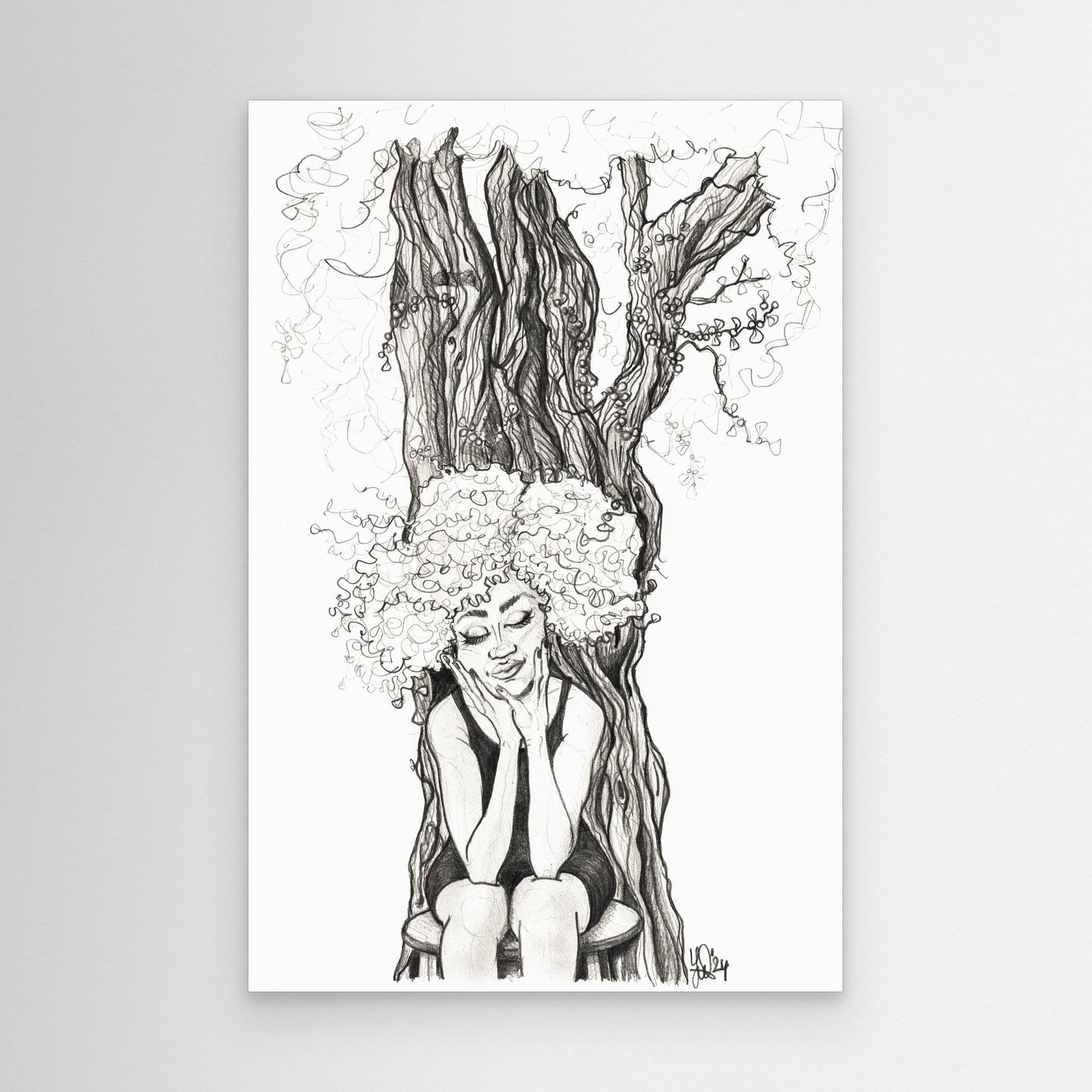 Canvas Print: Bijoux - Mother Earth