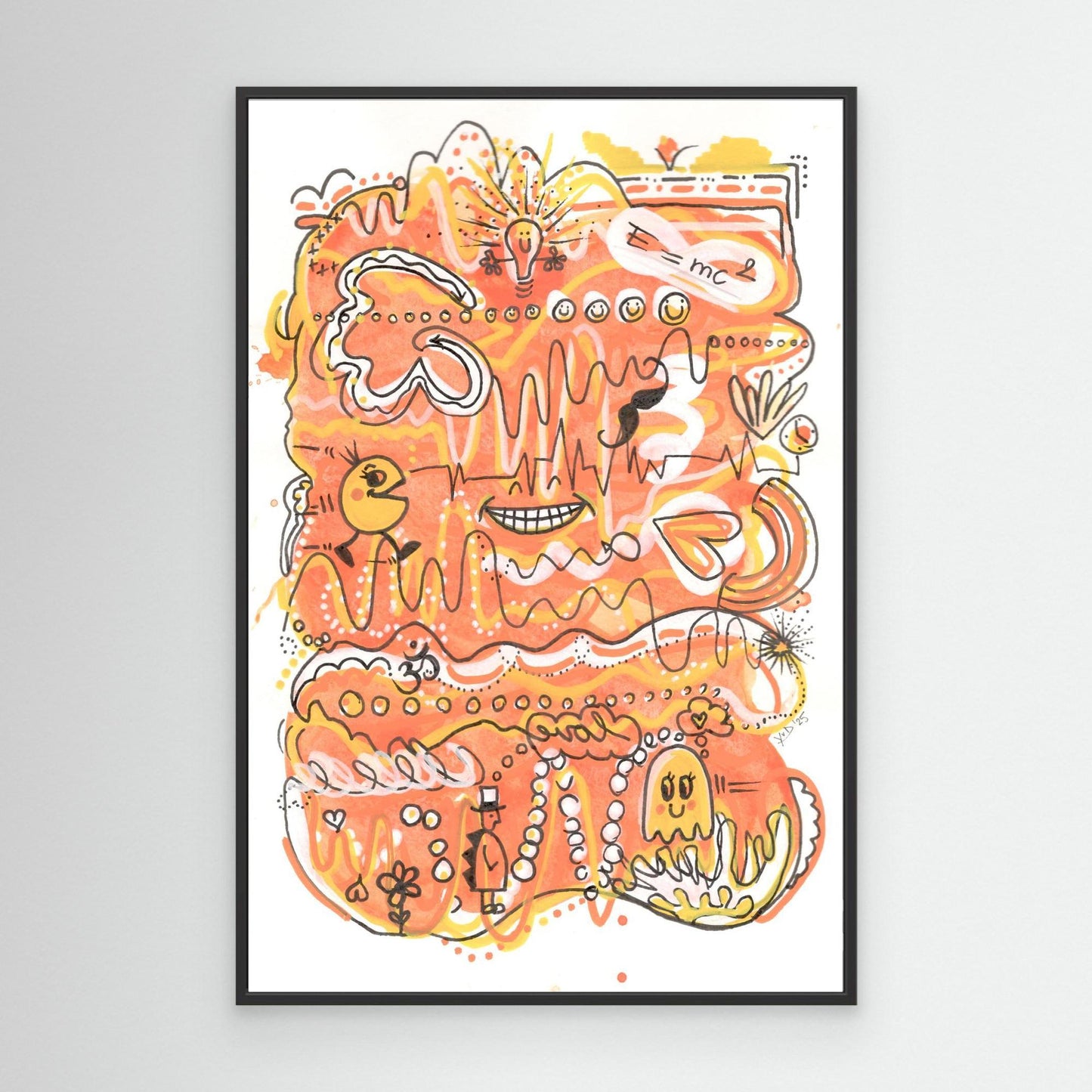 Canvas Print: Waves of Energy