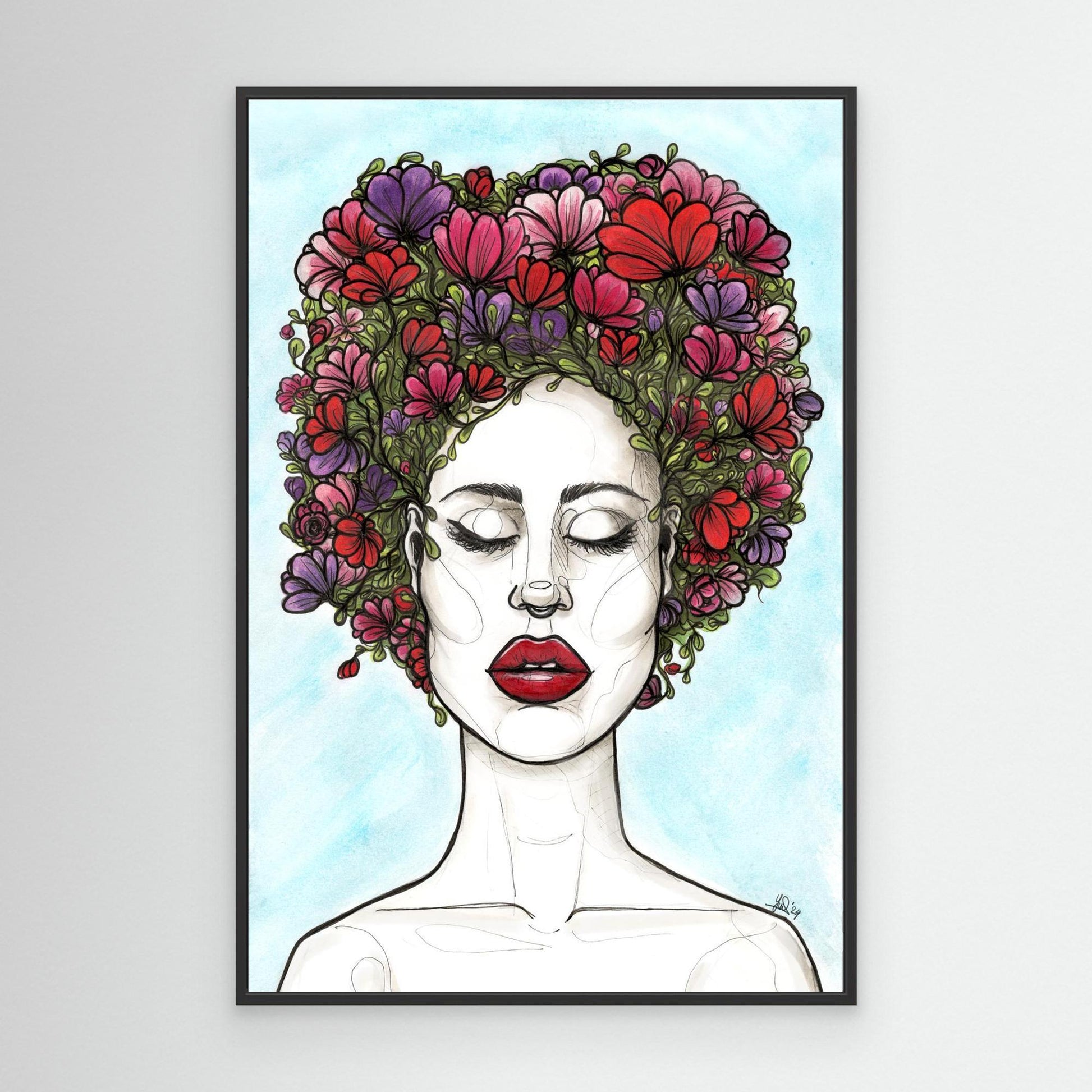 Canvas Print: The Rebirth of Eve