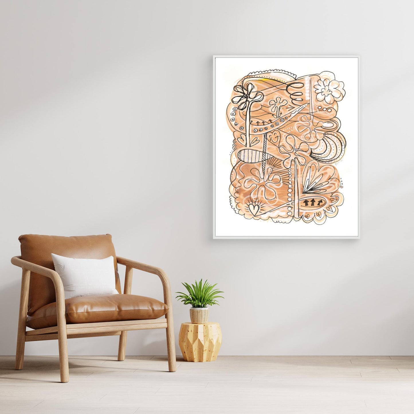 Canvas Print: Waves of Growth (WW)