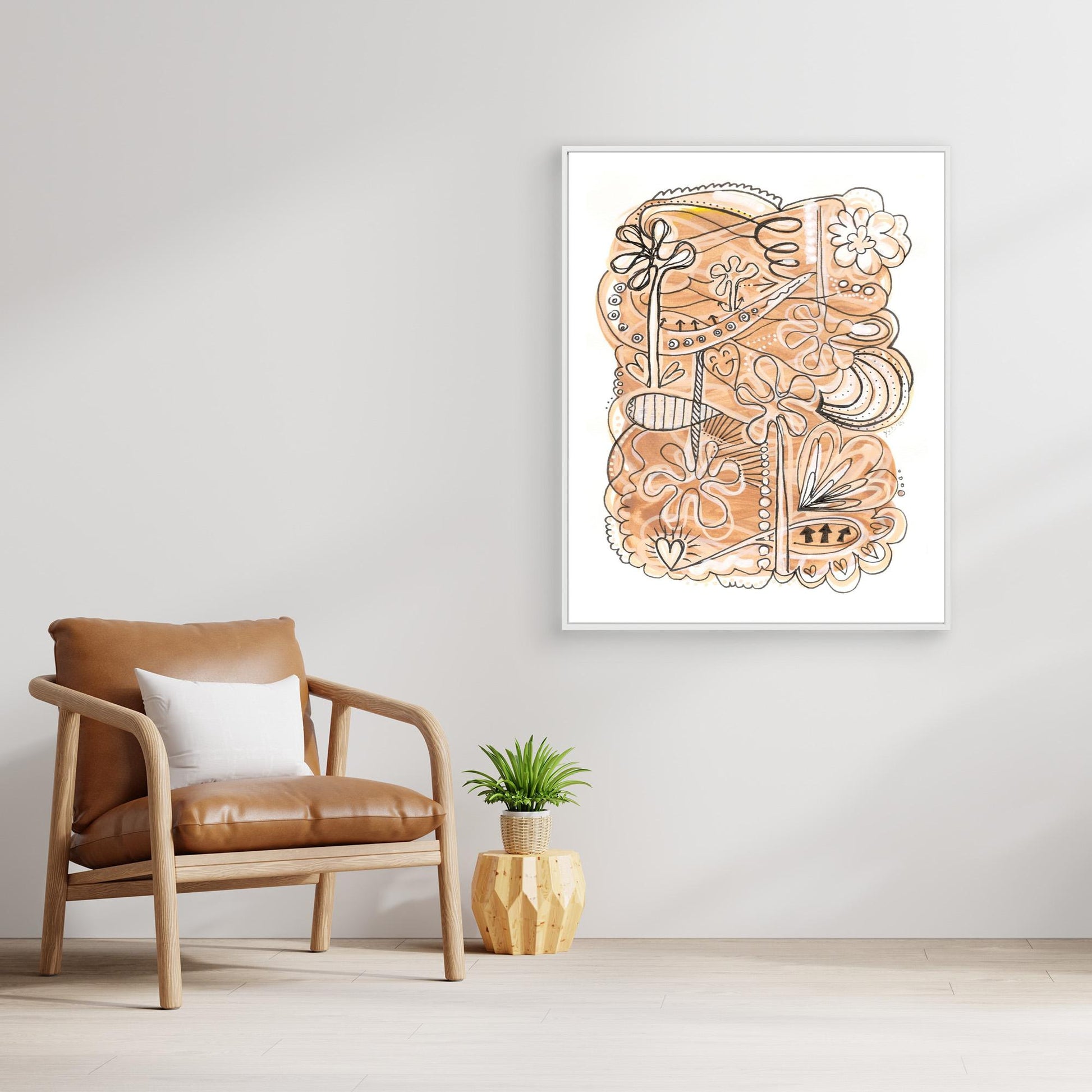 Canvas Print: Waves of Growth (WW)