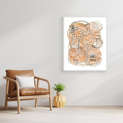 Canvas Print: Waves of Growth (WW)