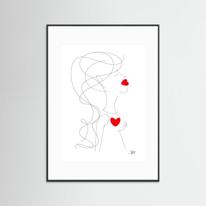 Art Print: Peace of Her