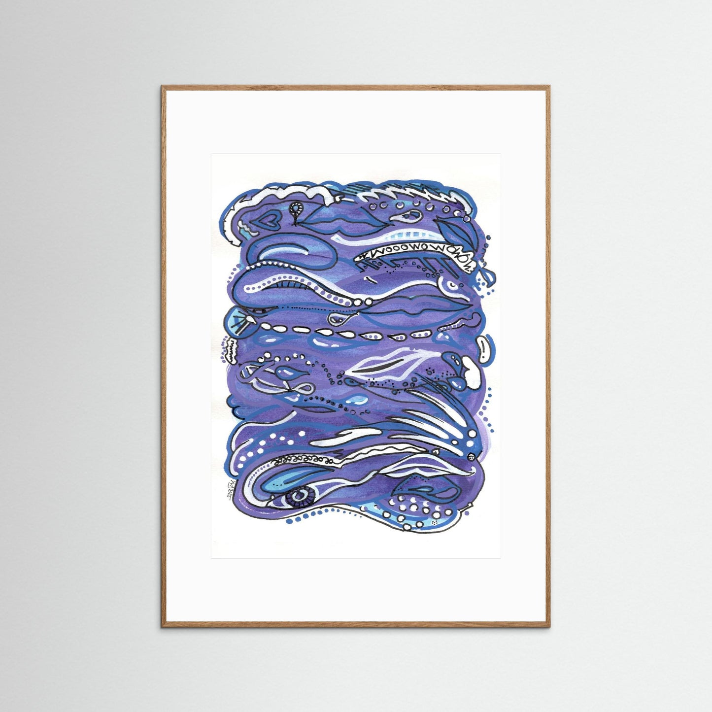 Art Print: Waves of Lust