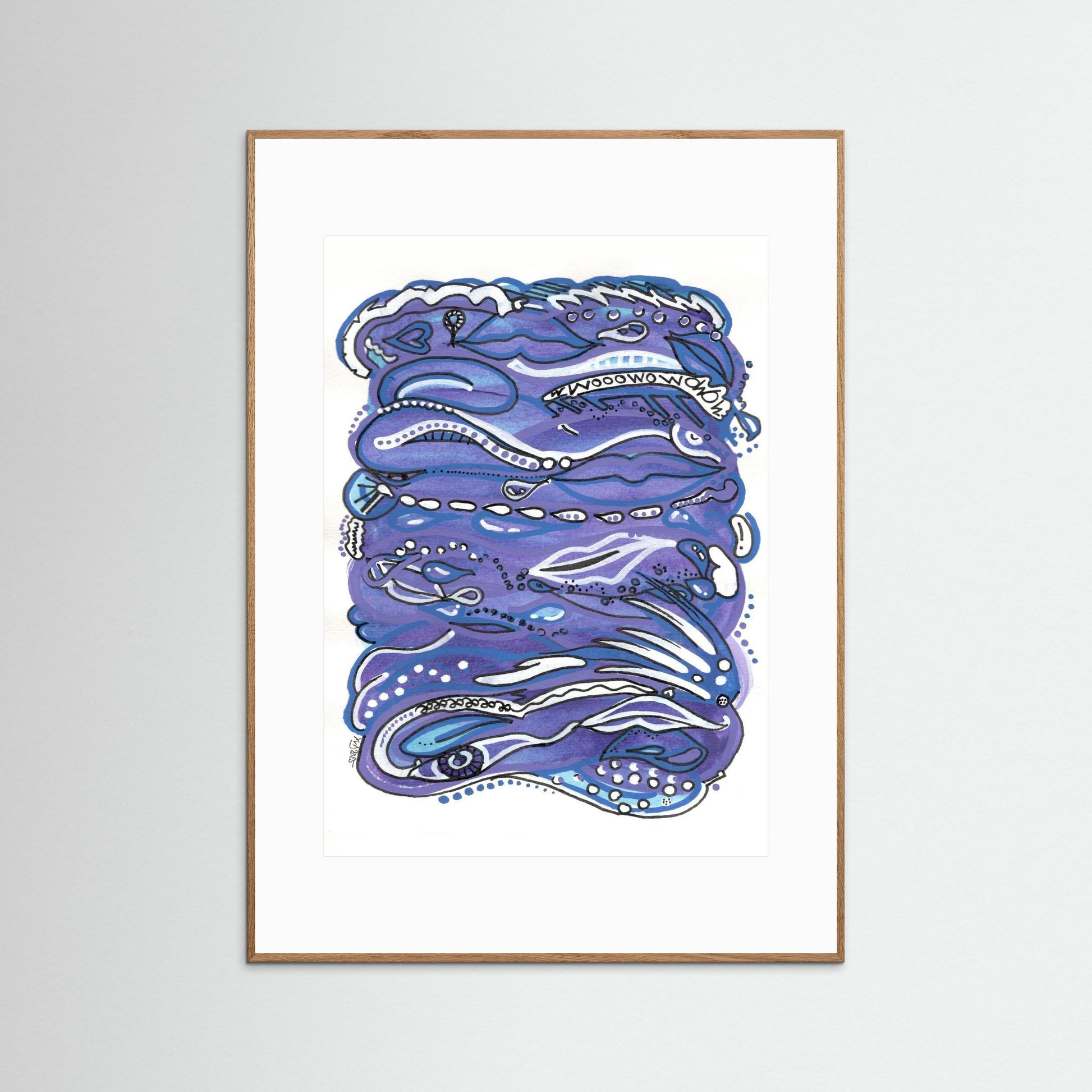 Art Print: Waves of Lust