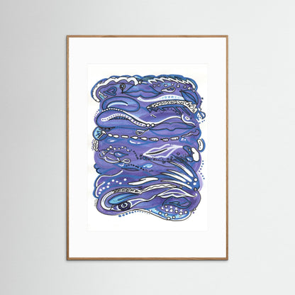 Art Print: Waves of Lust