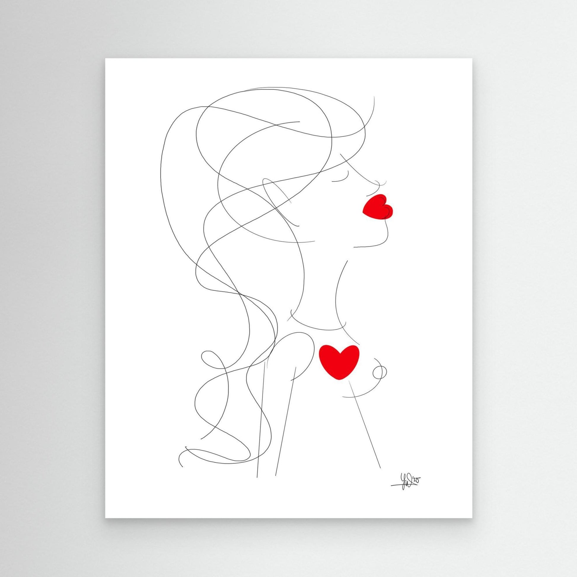 Canvas Print: Peace of Her (WW)