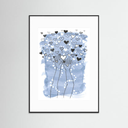 Art Print: Hold The Love