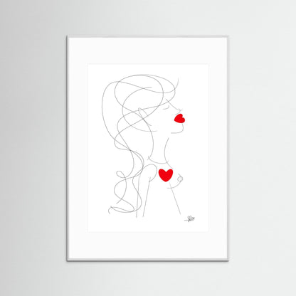 Art Print: Peace of Her