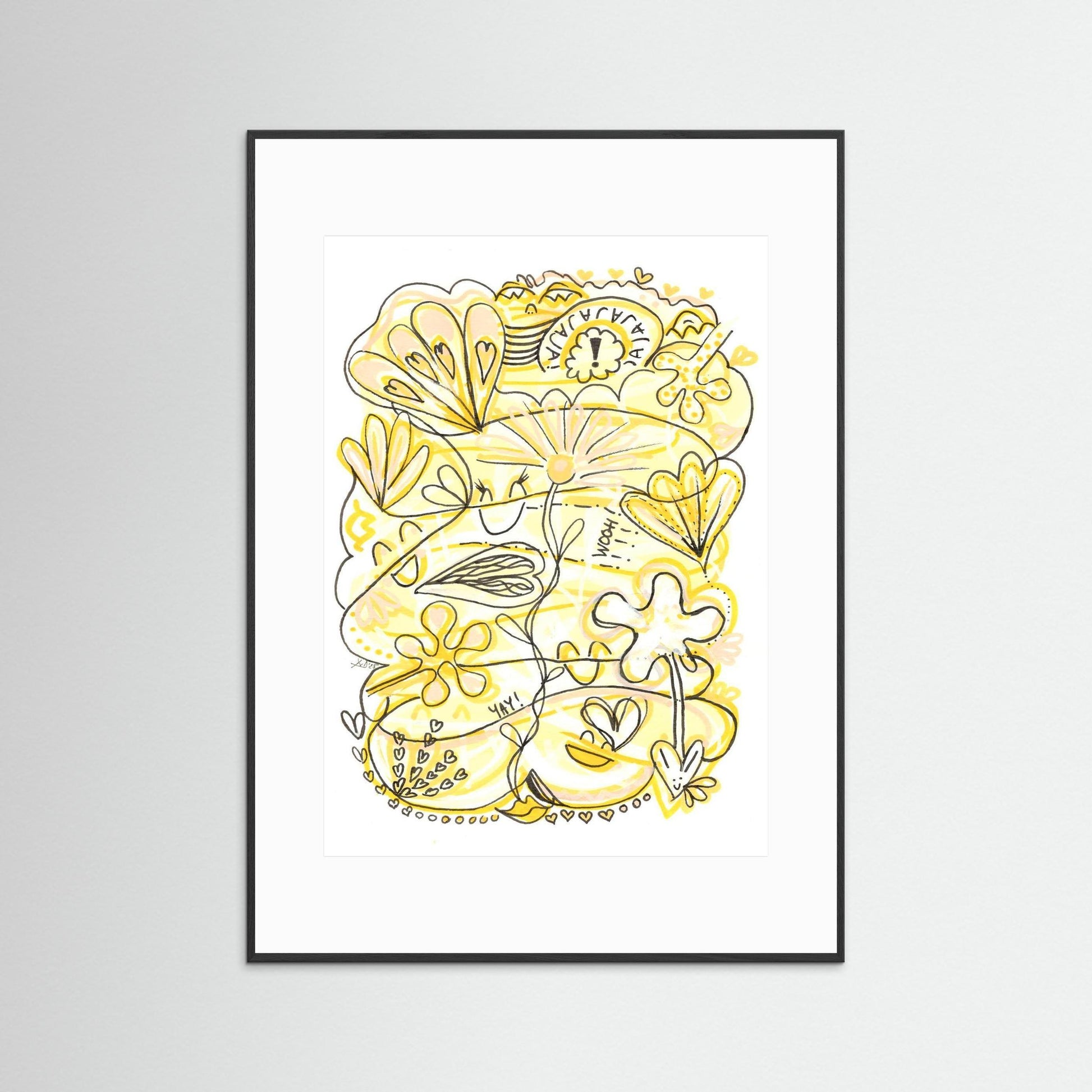 Art Print: Waves of Happiness