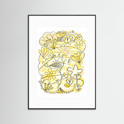Art Print: Waves of Happiness