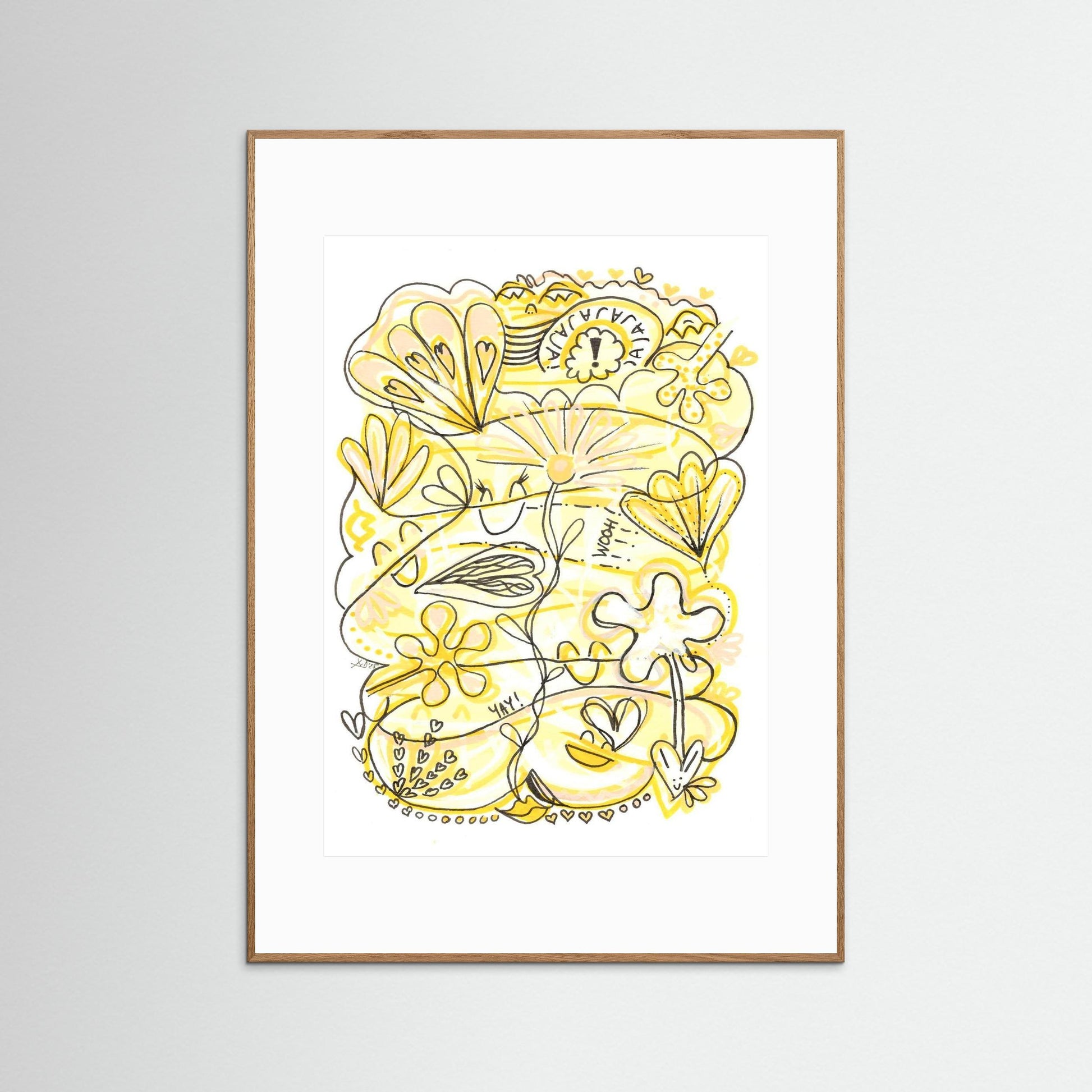 Art Print: Waves of Happiness