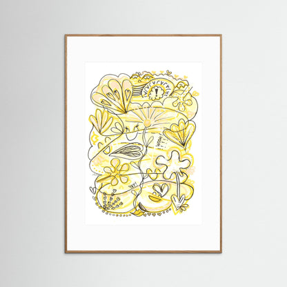 Art Print: Waves of Happiness