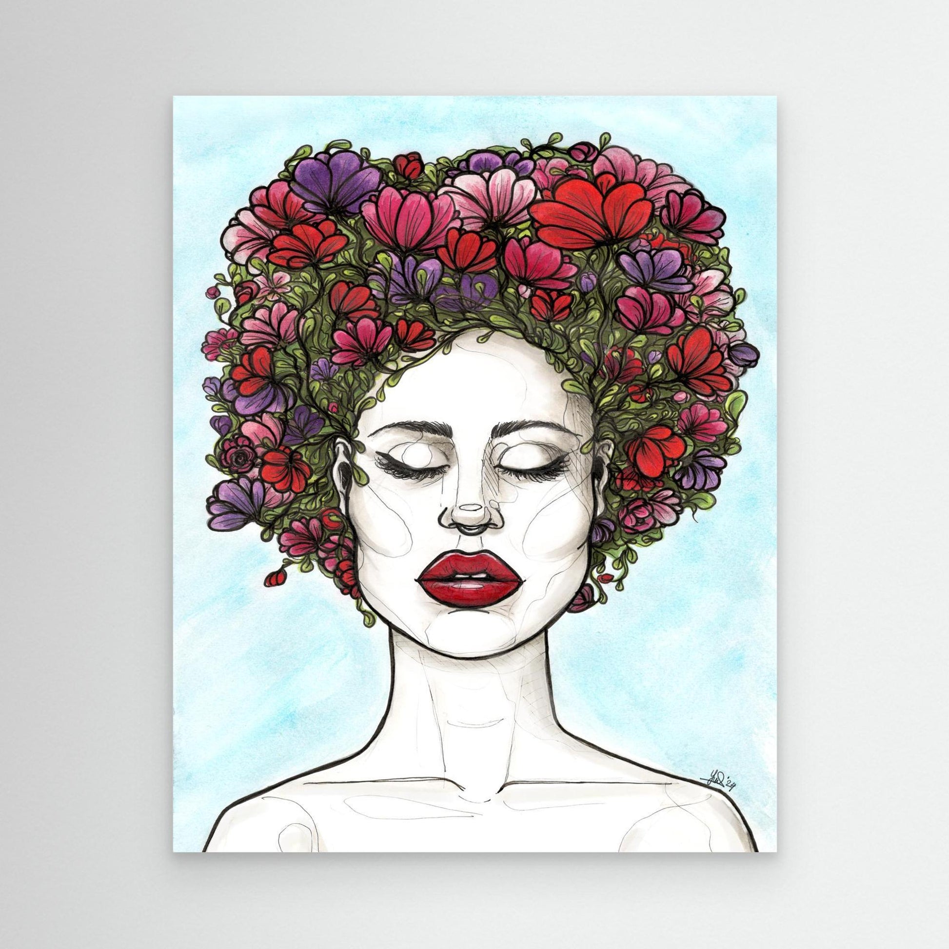 Canvas Print: The Rebirth of Eve (WW)
