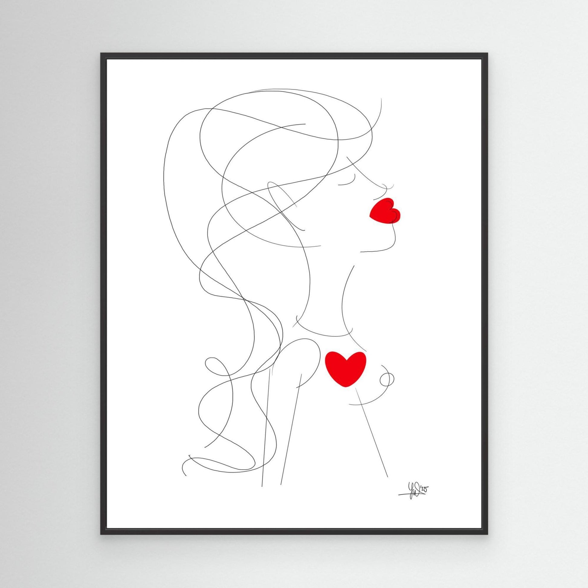 Canvas Print: Peace of Her (WW)