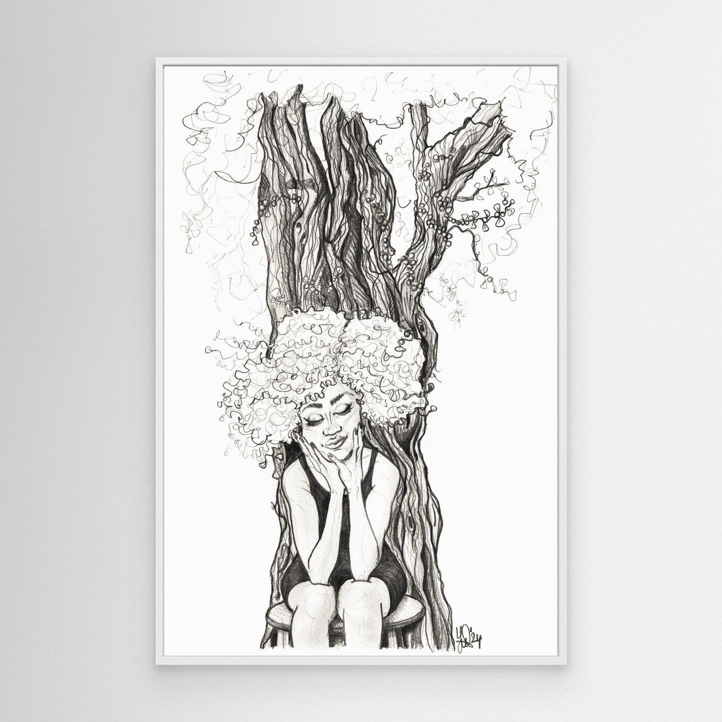 Canvas Print: Bijoux - Mother Earth