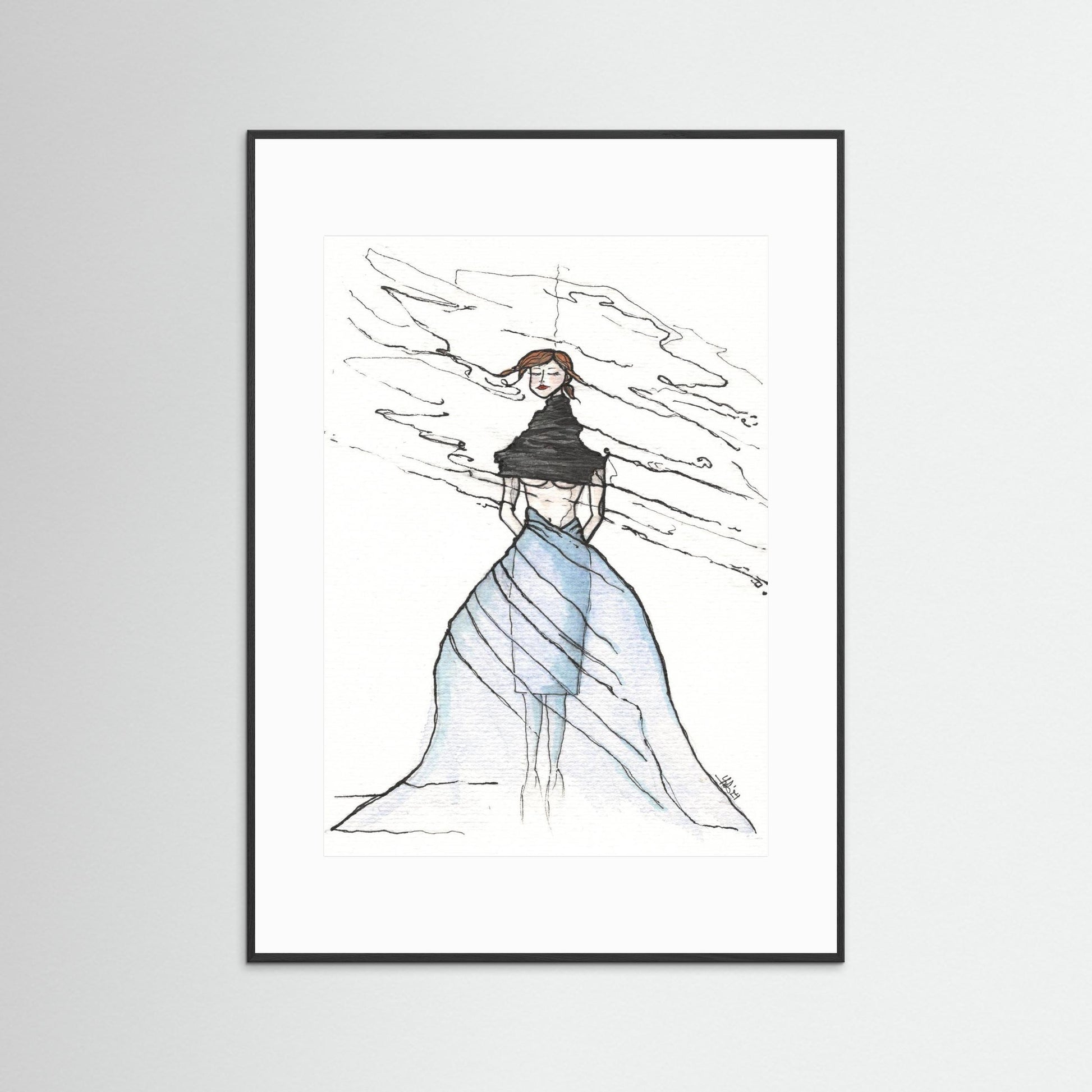 Art Print: Bound - A Transformational Journey Within