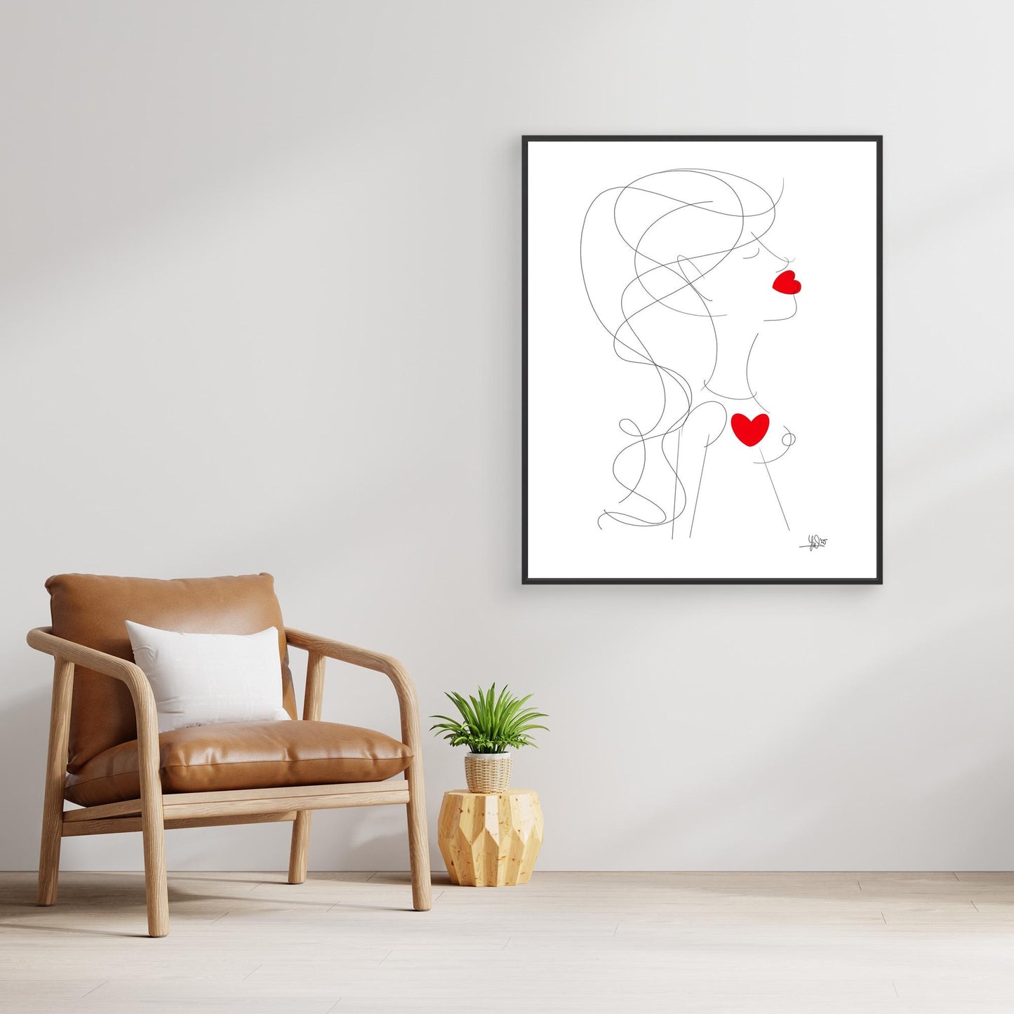 Canvas Print: Peace of Her (WW)