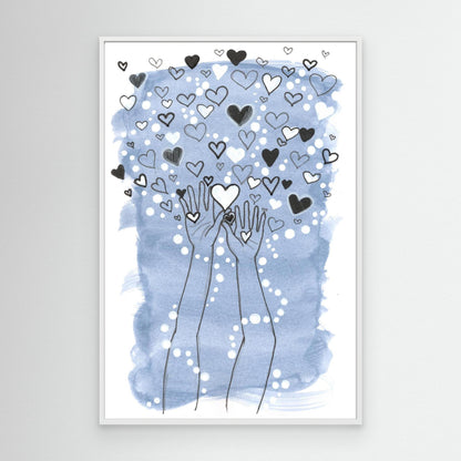 Canvas Print: Hold The Love