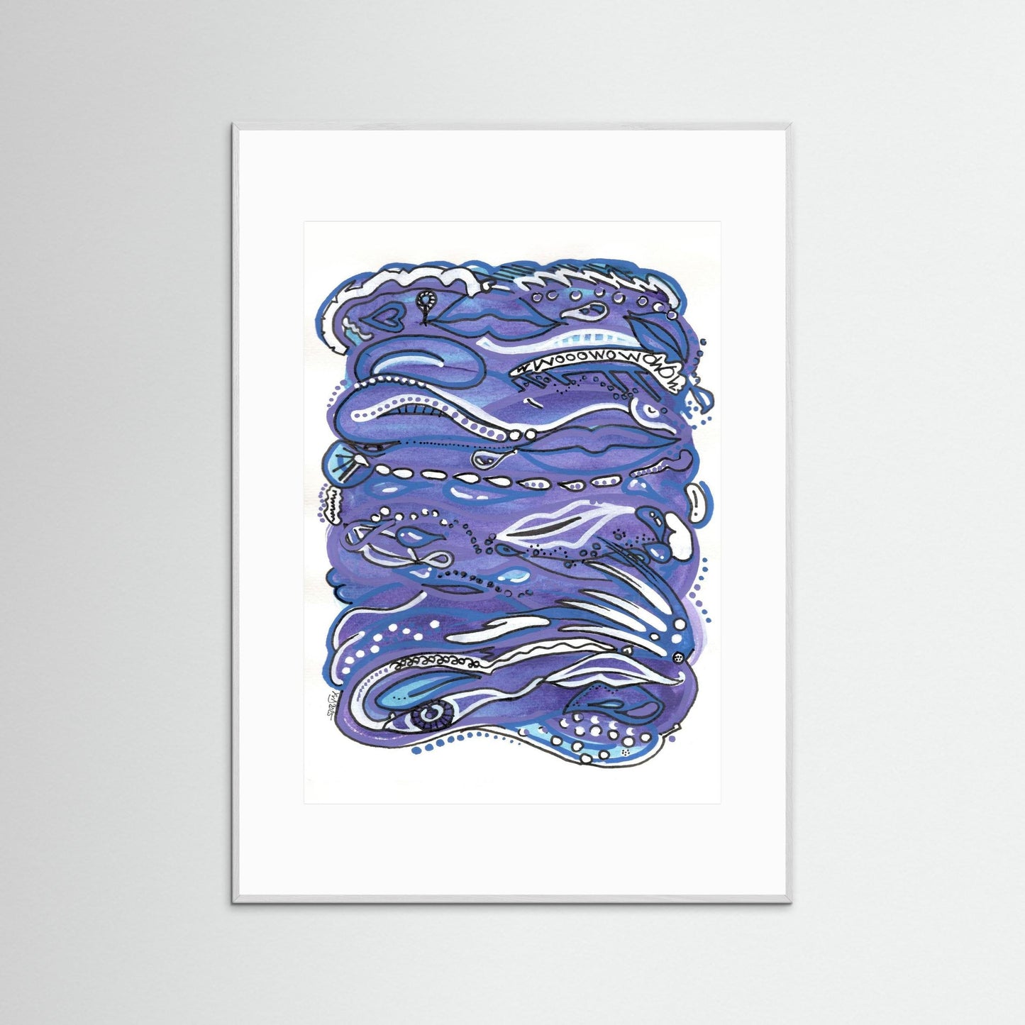 Art Print: Waves of Lust